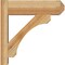 Ekena Millwork Legacy Craftsman Rough Sawn Outlooker, Western Red Cedar, 6"W x 18"D x 18"H OUT06X18X18LEC04RWR - alternate 4